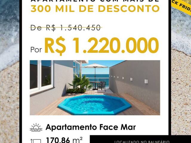 #490 - Apartamento para Venda em Matinhos - PR