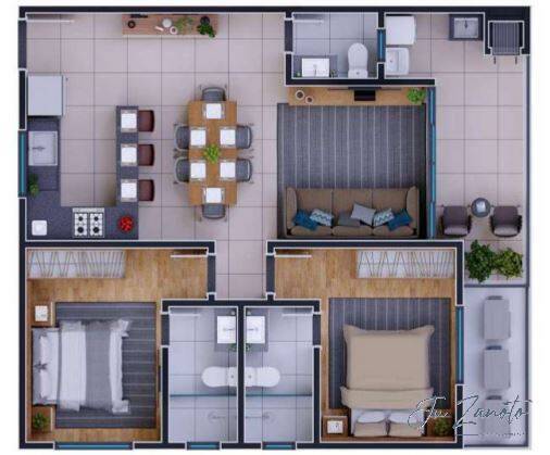 Apartamento à venda com 3 quartos, 88m² - Foto 12