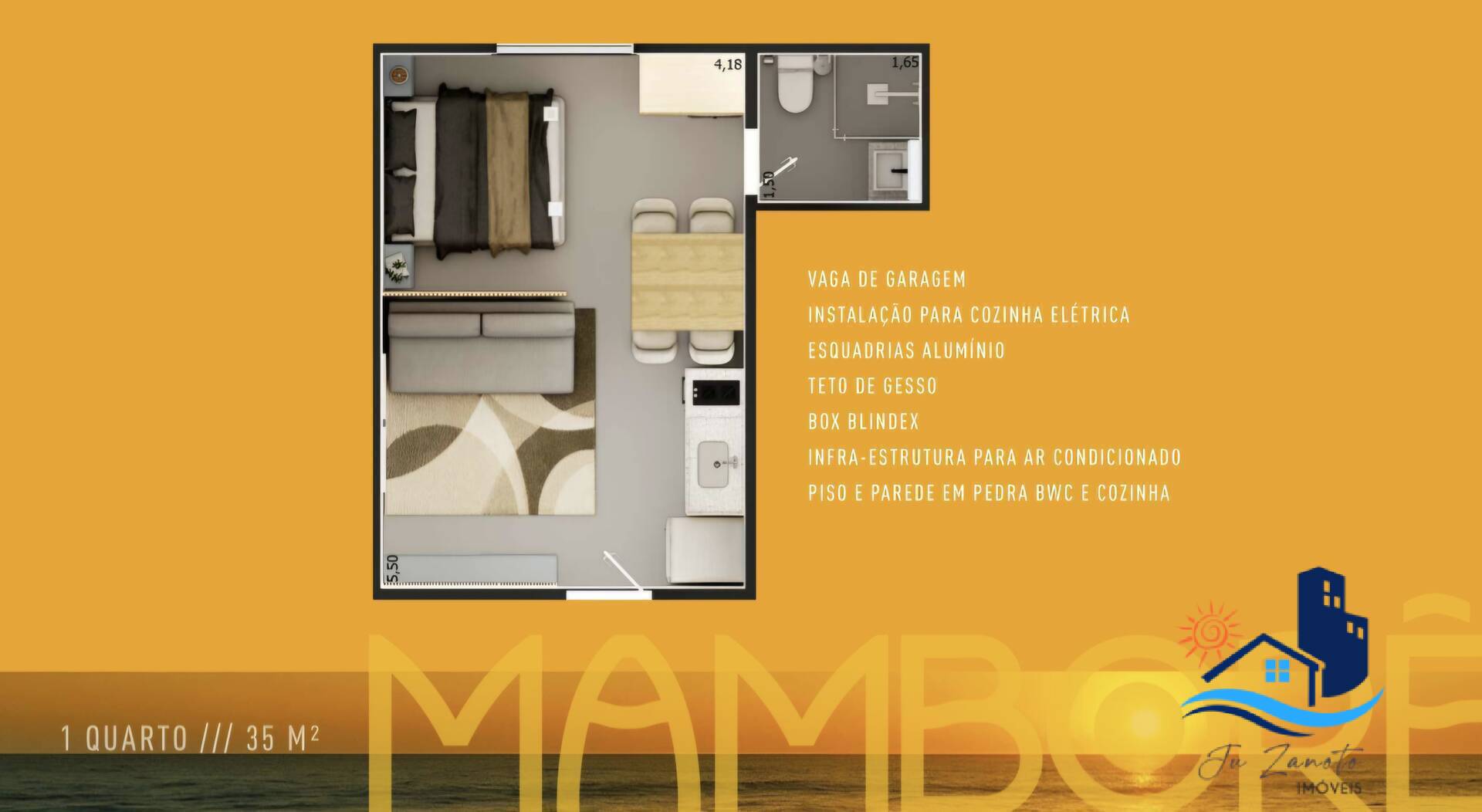 Apartamento, 1 quarto, 20 m² - Foto 12