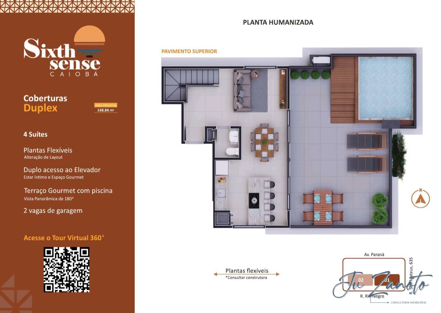 Cobertura, 4 quartos, 168 m² - Foto 5