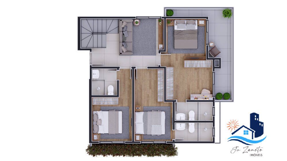 Cobertura, 3 quartos, 149 m² - Foto 16