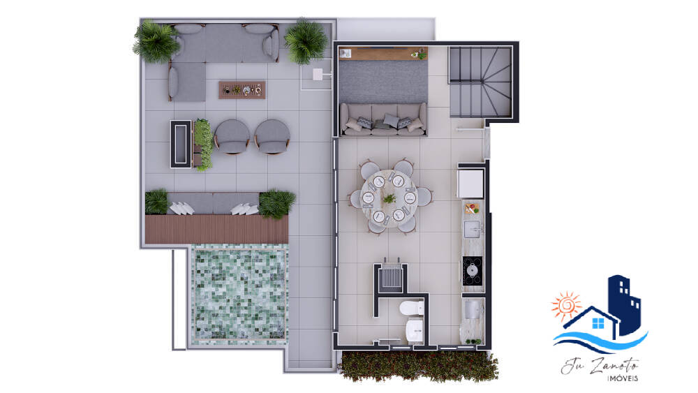 Cobertura, 3 quartos, 149 m² - Foto 20