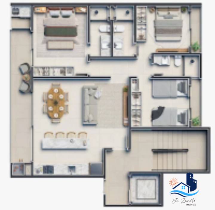 Cobertura, 4 quartos, 192 m² - Foto 23