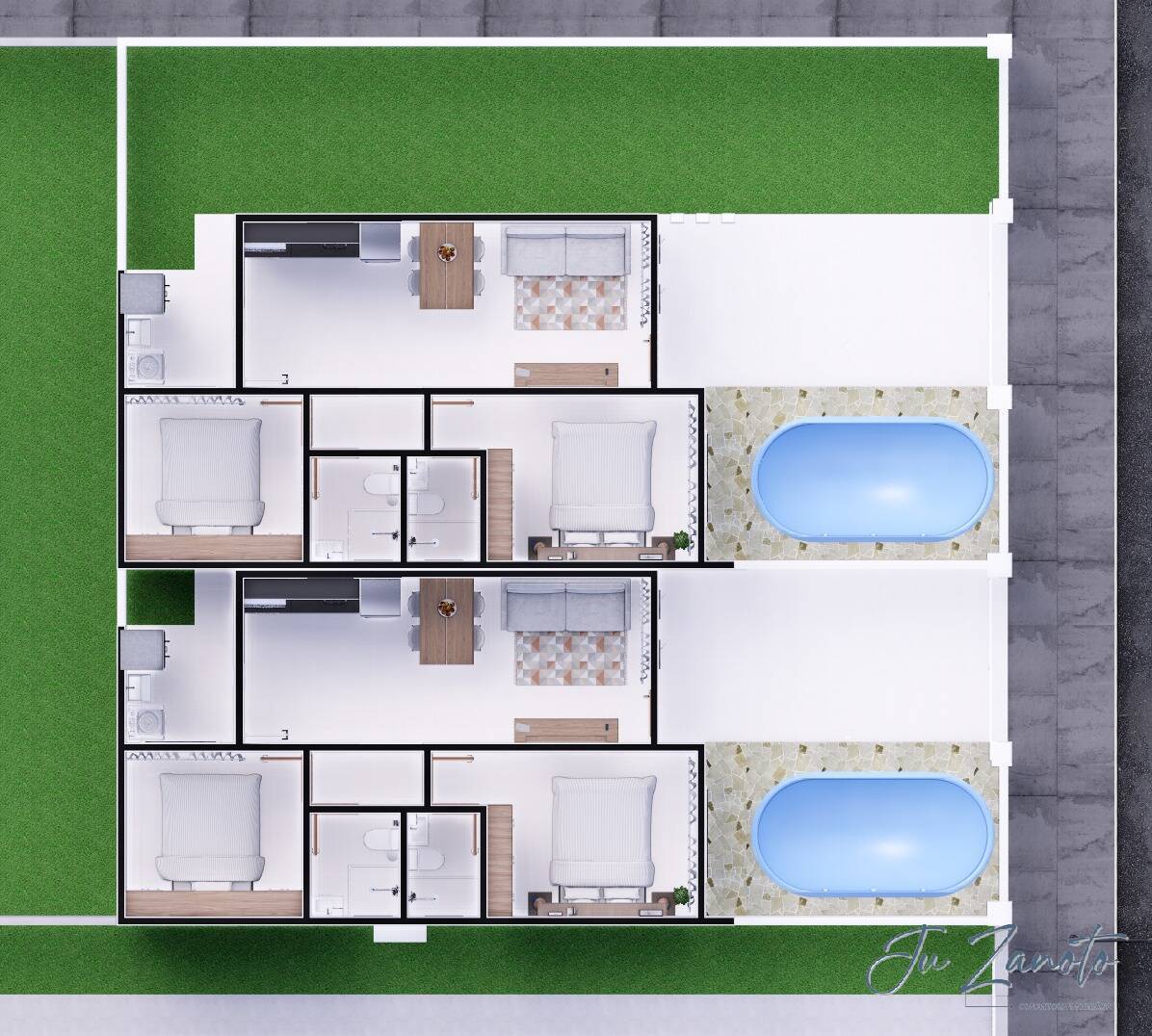 Casa, 2 quartos, 60 m² - Foto 9