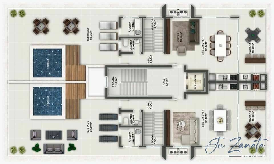 Cobertura à venda com 4 quartos, 261m² - Foto 19
