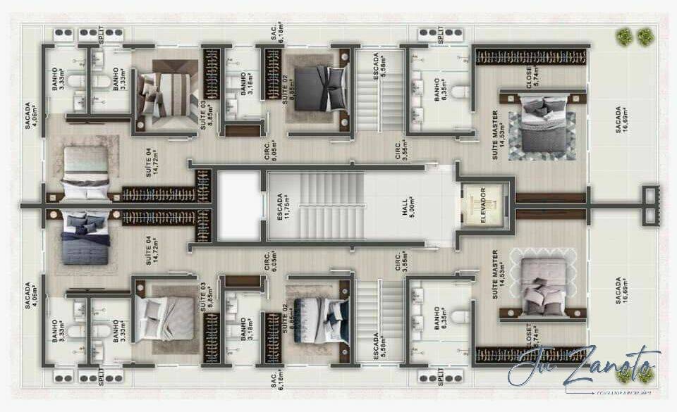 Cobertura à venda com 4 quartos, 261m² - Foto 18