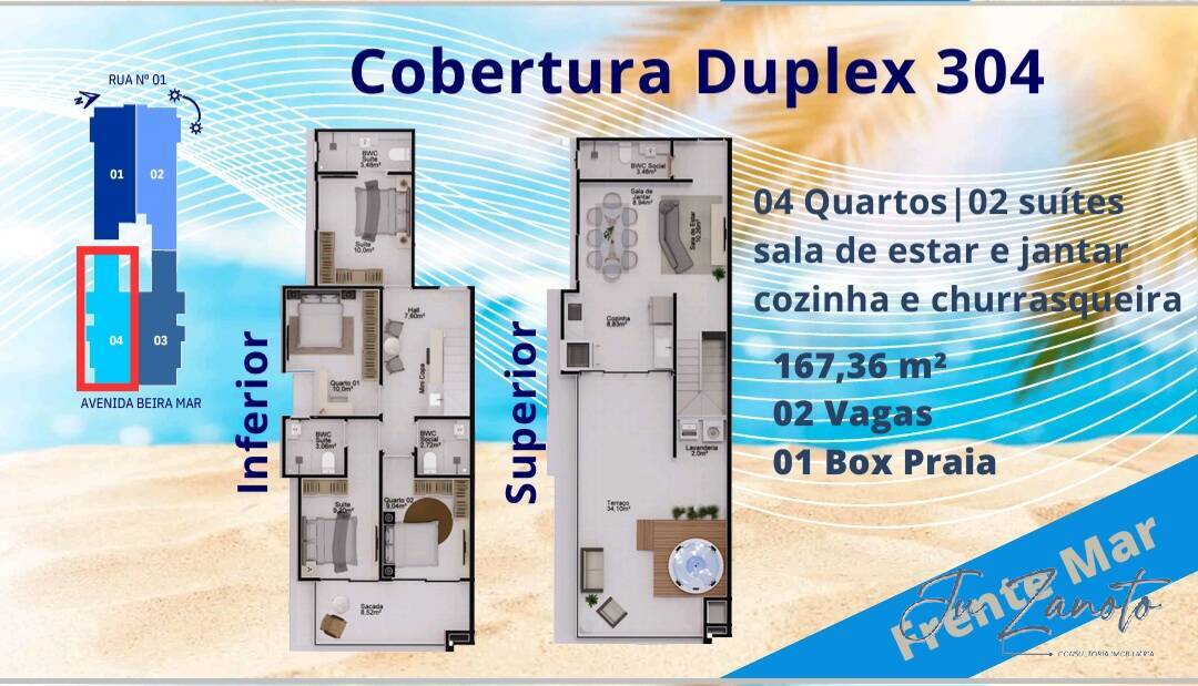 Cobertura, 3 quartos, 153 m² - Foto 14