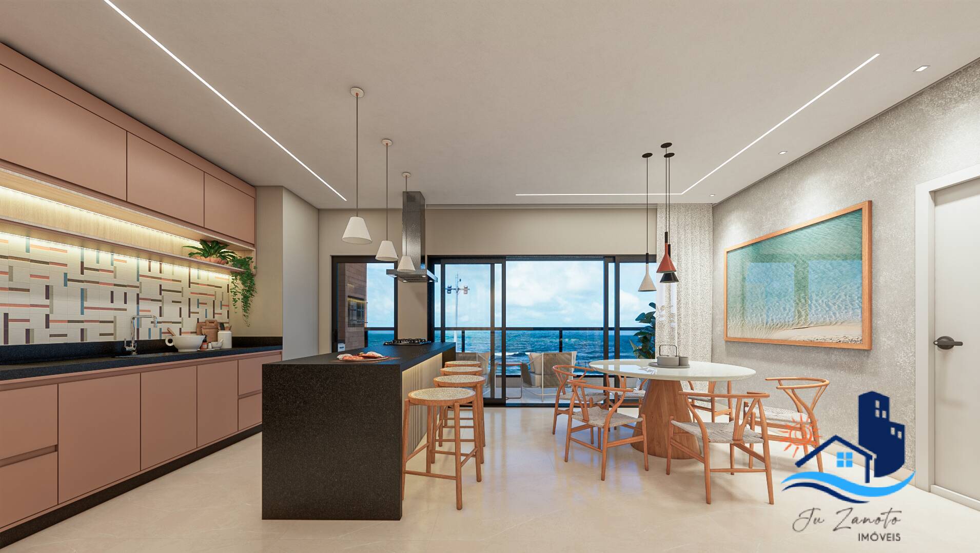 Cobertura à venda com 4 quartos, 220m² - Foto 1