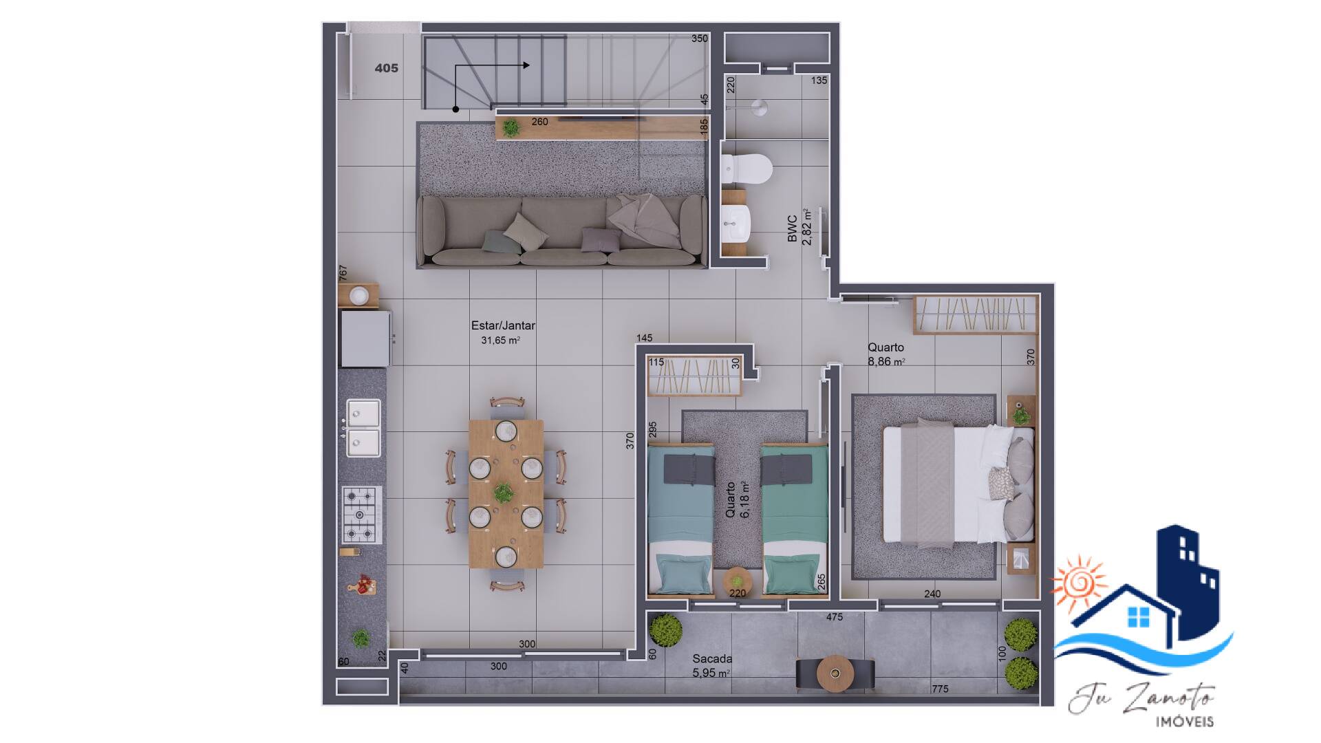 Apartamento à venda com 3 quartos, 96m² - Foto 9