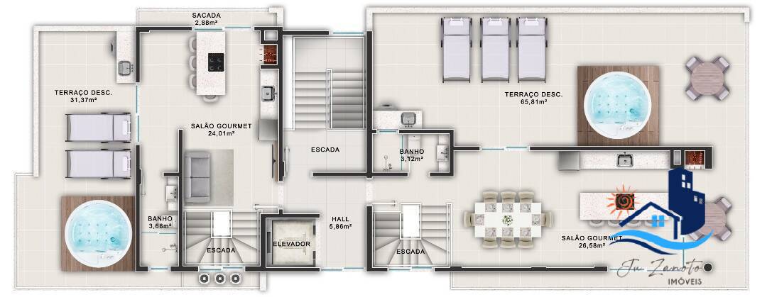 Cobertura à venda com 3 quartos, 224m² - Foto 20