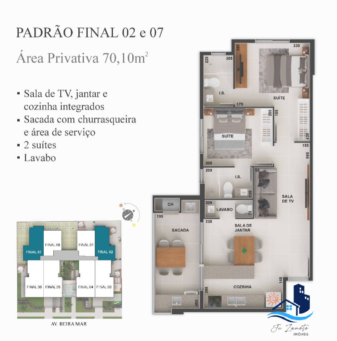 Apartamento, 2 quartos, 56 m² - Foto 11