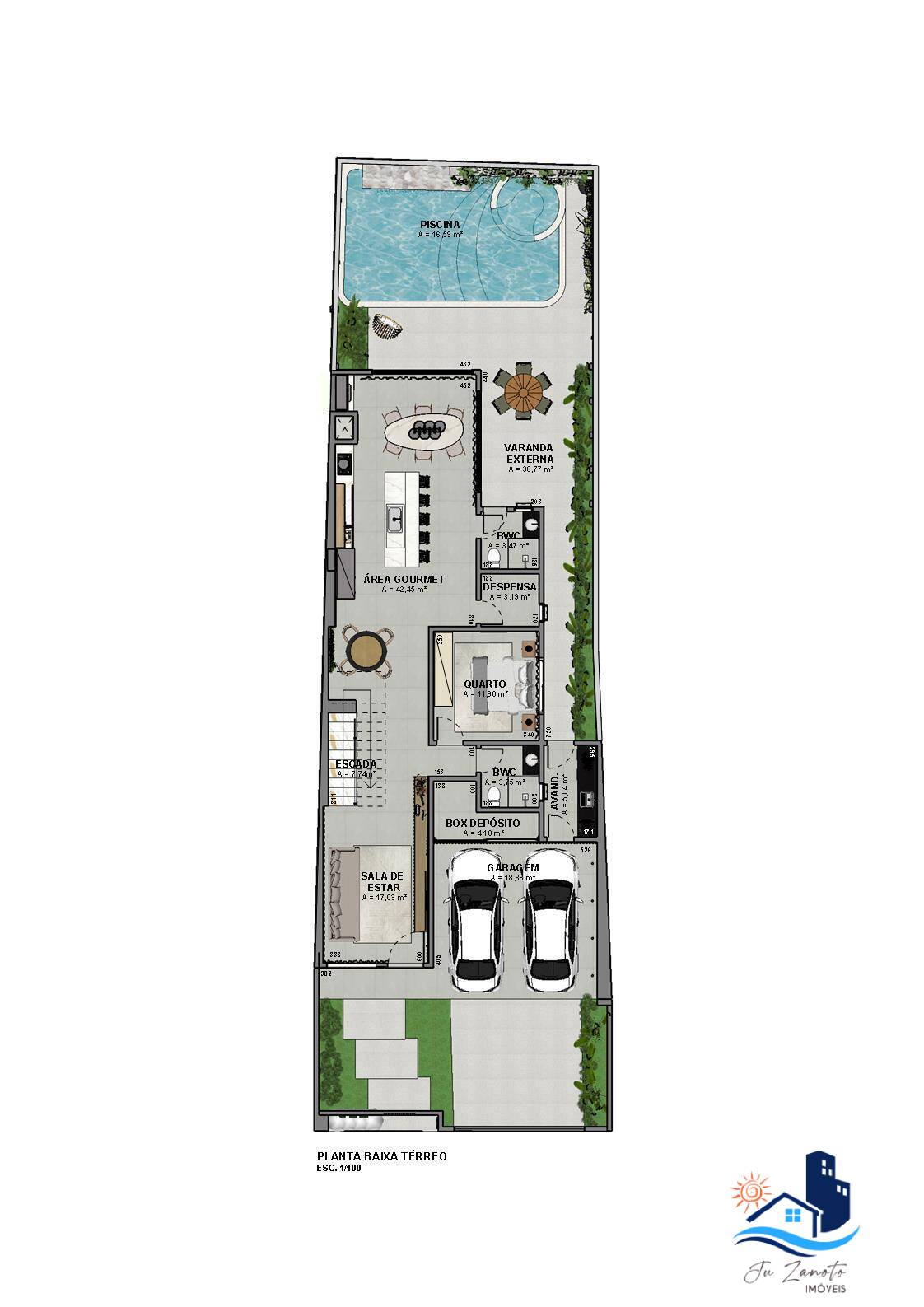 Casa à venda com 4 quartos, 268m² - Foto 13