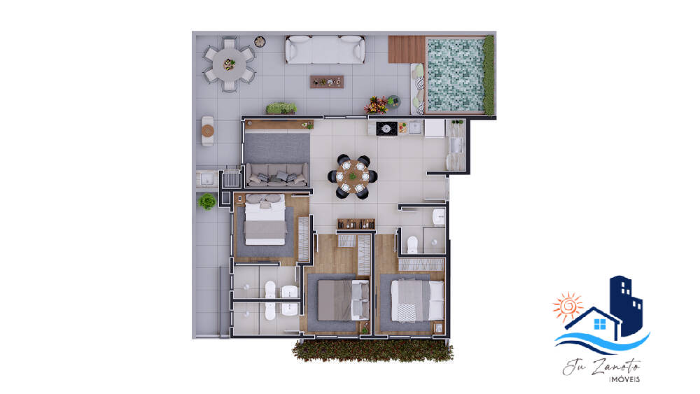 Apartamento, 3 quartos, 76 m² - Foto 23