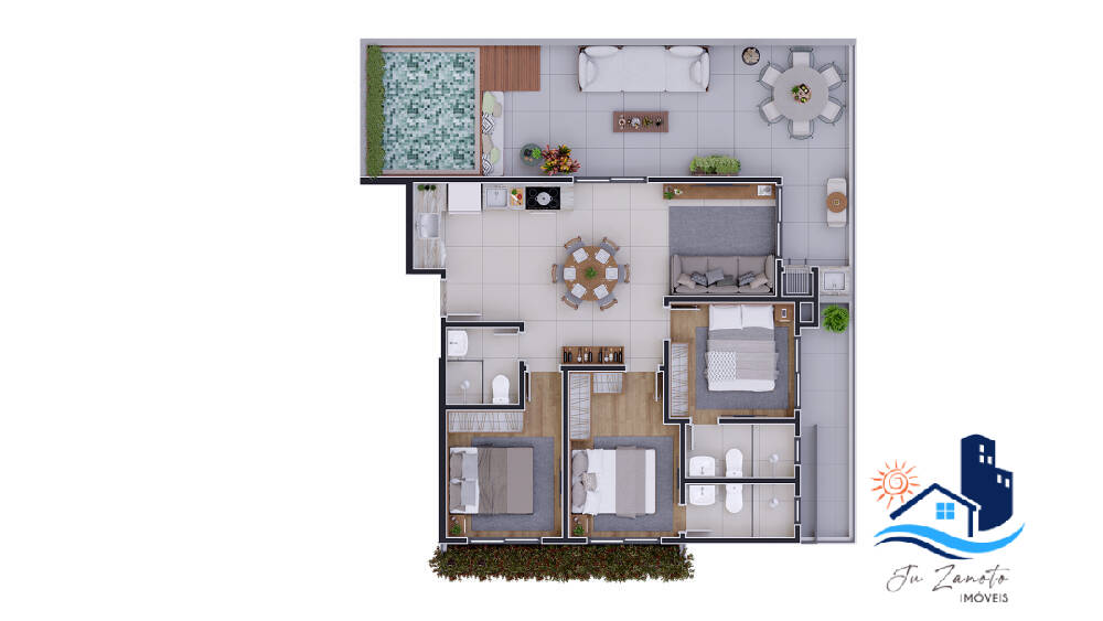 Apartamento, 3 quartos, 76 m² - Foto 22