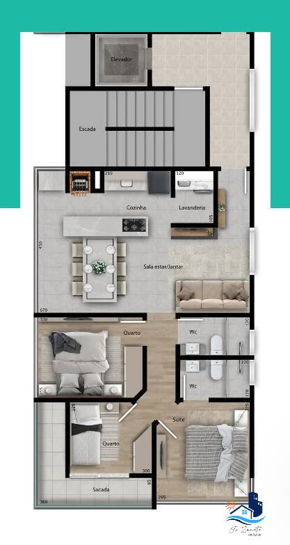 Apartamento, 3 quartos, 116 m² - Foto 7
