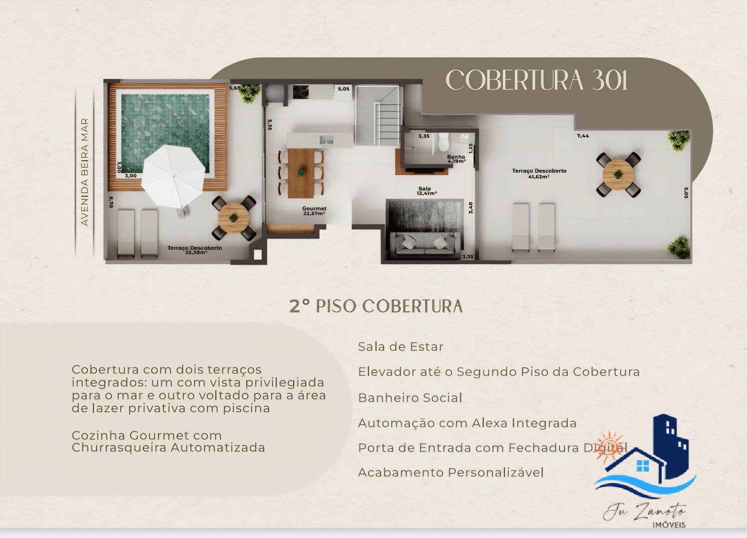 Cobertura, 4 quartos, 296 m² - Foto 7