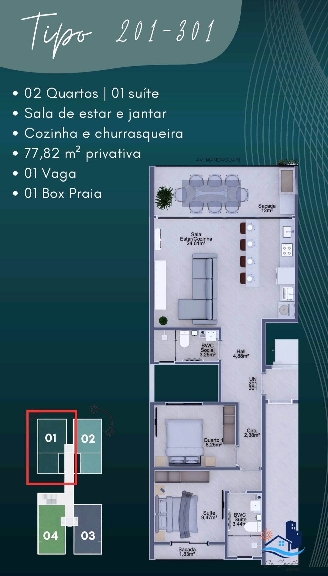 Apartamento, 2 quartos, 92 m² - Foto 9