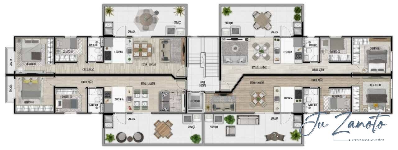 Cobertura, 3 quartos, 109 m² - Foto 19